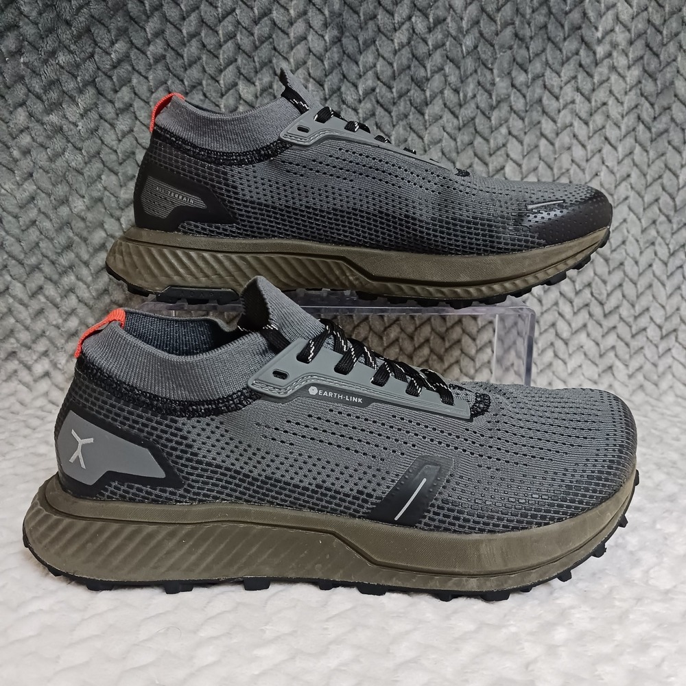 Flux Adapt Trail Runner Gray Olive Men's Athletic Sneakers Shoes Sz 7 Womens 8.5